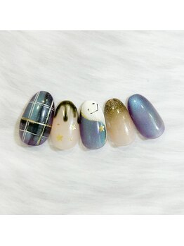 キュント(Qun’t)/ハロウィン：季節の定額ネイル