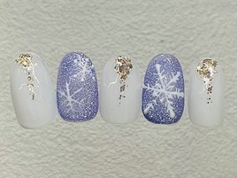 クリスマス/結晶/大人マグネット