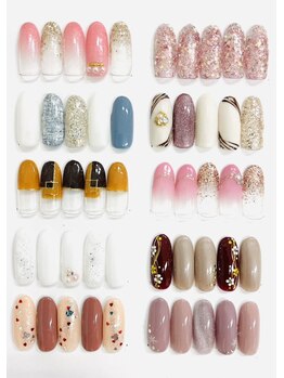 ネイルサロン ドゥ(Nail Salon Doux)/【1月　新作】¥4600