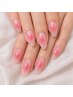 【人気★】ふんわりパウダーチークネイル/¥7000