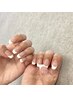 【mol】フレンチネイル ￥9350→￥9000