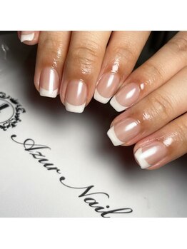 アジュールネイル 梅田店(AzurNail)の写真/忙しい時間の無いかたも安心！素早く可愛いデザインが60分で完成するサロン◎