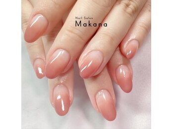 マカナ(Makana)/艶ピンクブラウン