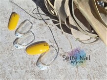 セッテネイル(Sette Nail)/ダルメシアンフレンチ♪