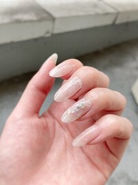 夏☆涼しげなクリアスカルプ