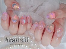 アルスネイル(Ars nail)/うるうるピンクネイル