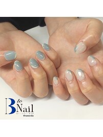 アシンメトリーネイル