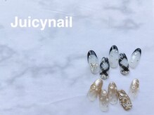 ジューシーネイル 天神店(Juicy nail)/リボン&チェック