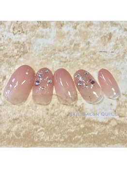 ネイルサロン クイル(QUILL)/２月ちょこっとアート（３）