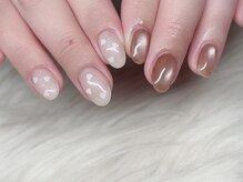 ボタン 木更津店(BOTAN)/アシンメトリーネイル