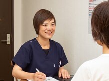 施術の前にはじっくりとお話を聞かせて頂きます