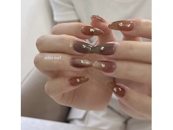 エールスネイル(ailes nail)の写真/理想の長さとフォルムを叶える。美しい指先へ導く長さ出しネイル
