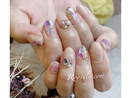 カラフルシェルネイル