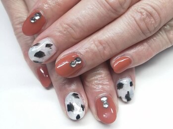 ダルメシアンネイル