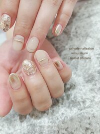 ミラーラインネイル