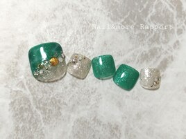 シアーグリーン×シルバー☆