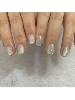 マグネットオーロラアート