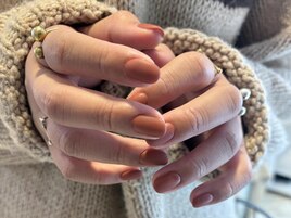 ニットに合うテラコッタ