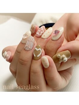 ネイル シーグラス(nail seaglass)/