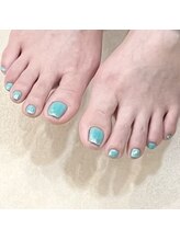 ネイルアトリエ ボン(nail atelier bon)/フットシェラックネイル