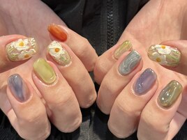 フラワーネイル