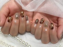 ナナリスボン 福岡(NANA LISBON)/秋ニュアンスネイル