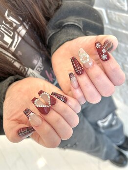 ジューシーネイル 天神店(Juicynail)/チェックネイル
