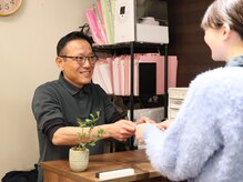 京都整体サロン　リファインネス　烏丸/お客様はいつも笑顔で帰られます