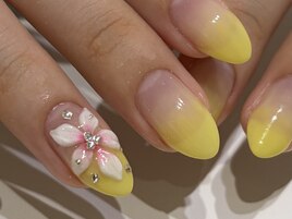 北九州/小倉/お花ネイル