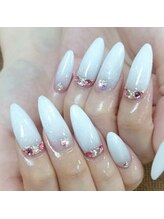 ネイルアンドアイラッシュ シャトン(Chaton)/スカルプストーン付♪一粒￥55～