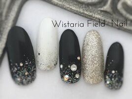モノトーンアートネイル