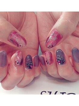 トータルサロン 白べぇーっ プラス/秋カラー☆ニュアンスネイル☆