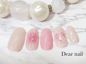 ディア ネイル(Dear nail)/ハートチークネイル
