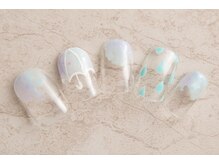 コーラルワン(CORAL ONE)/梅雨ネイル