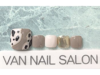 ヴァンネイル 海老名店(Van Nail)/フット定額デザイン