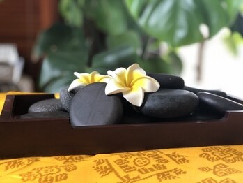 温和活 ロータス(温和活Lotus蓮:)/玄武岩ホットストーン