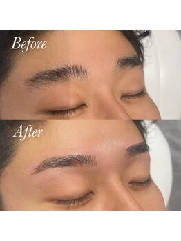 アイブロウドット 岐阜店(iBROW.)/美眉スタイリング Before→After