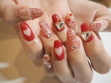 キラネイル アンド アイラッシュ by World Beauty(KIRA)/バレンタインネイル