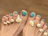 【フット◇角質除去込スペシャルケア付】 サンプルから選ぶ親指アートコース