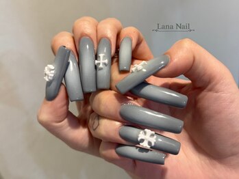 ラナネイル(Lana Nail)の写真/チップ~アクリルまでデザインに合わせた長さだしをご提案☆ネイリストランク別メニュー有◎