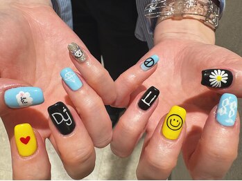 シー(Shhh...)/GD推しネイル