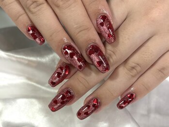 Valentineネイル