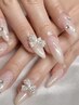 【hand】人気＊定額デザイン シンプルコース マグネットorフラッシュ オフ込