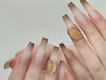 モルフォネイル(Morpho nail)/#ワンカラーグラデーション