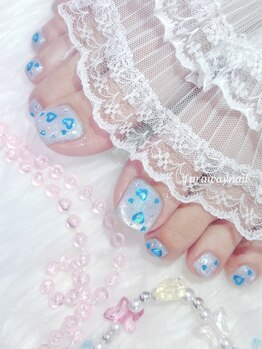 ファラウェイネイル(Faraway nail)/マグネットフレンチネイル☆