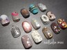 【初回オフ無料&ケア込み】定額アート¥8800