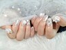 【全日14時まで限定】ハンド◇持ち込みデザイン90分＊アート4～6本　¥7300