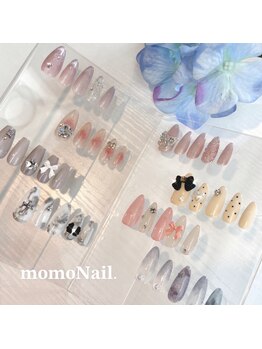 モモネイル(momoNail.)の写真/お得なクーポン掲載中☆三郷でトレンドネイルが叶うサロン/U24割やお手帳割も〇