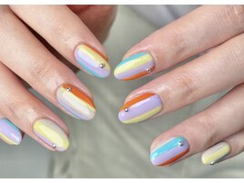 レトロカラフルデザイン