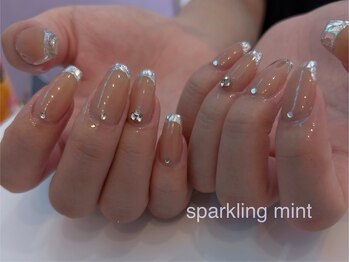 スパークリングミント 天満橋店(sparkling mint)/うるちゅるガラスフレンチ